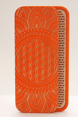 Доска садху Ом на мандале медные гвозди