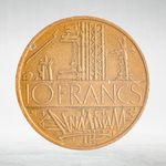 France, 10 Francs 1977 - Mathieu Pessac, VF