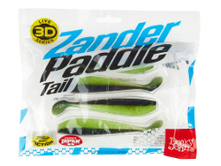 Виброхвост LJ 3D Series Zander Paddle Tail 4.8" (12 см), цвет Z05, 4 шт.