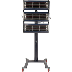 OPT-F3S Трехкассетная мобильная ИК сушка на пантографической стойке