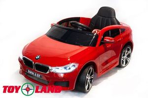 Детский электромобиль Toyland BMW 6 GT Красный