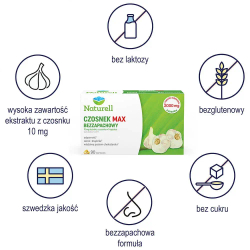 Диетическая добавка Naturell Чеснок макс без запаха, 90 капсул