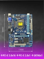 Материнская плата Socket LGA1155 GIGABYTE GA-B75M-HD3 DDR3