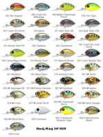 Воблер для рыбалки Pontoon21 Red Rag 36F-MDR, 36мм, 6,1 гр., 1.0-1.2 м., цвет 070