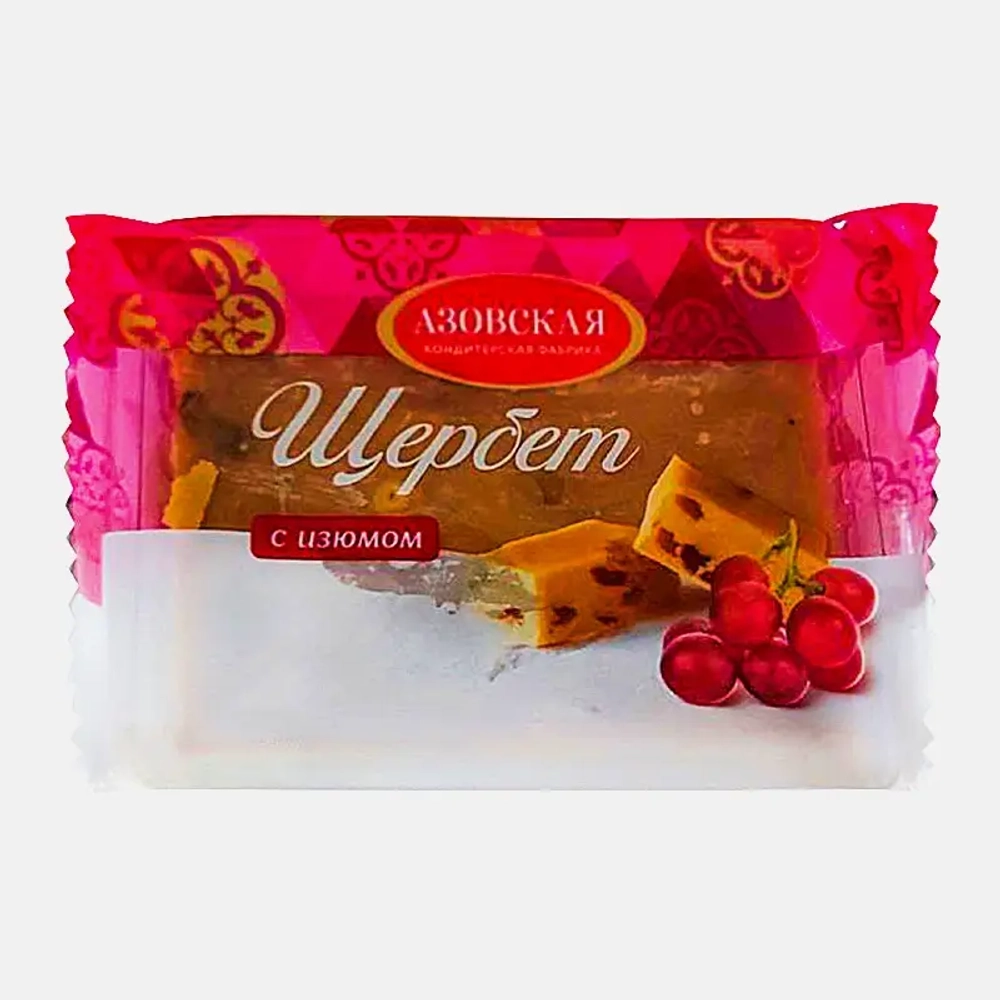 Щербет с изюмом Азовская КФ 200г