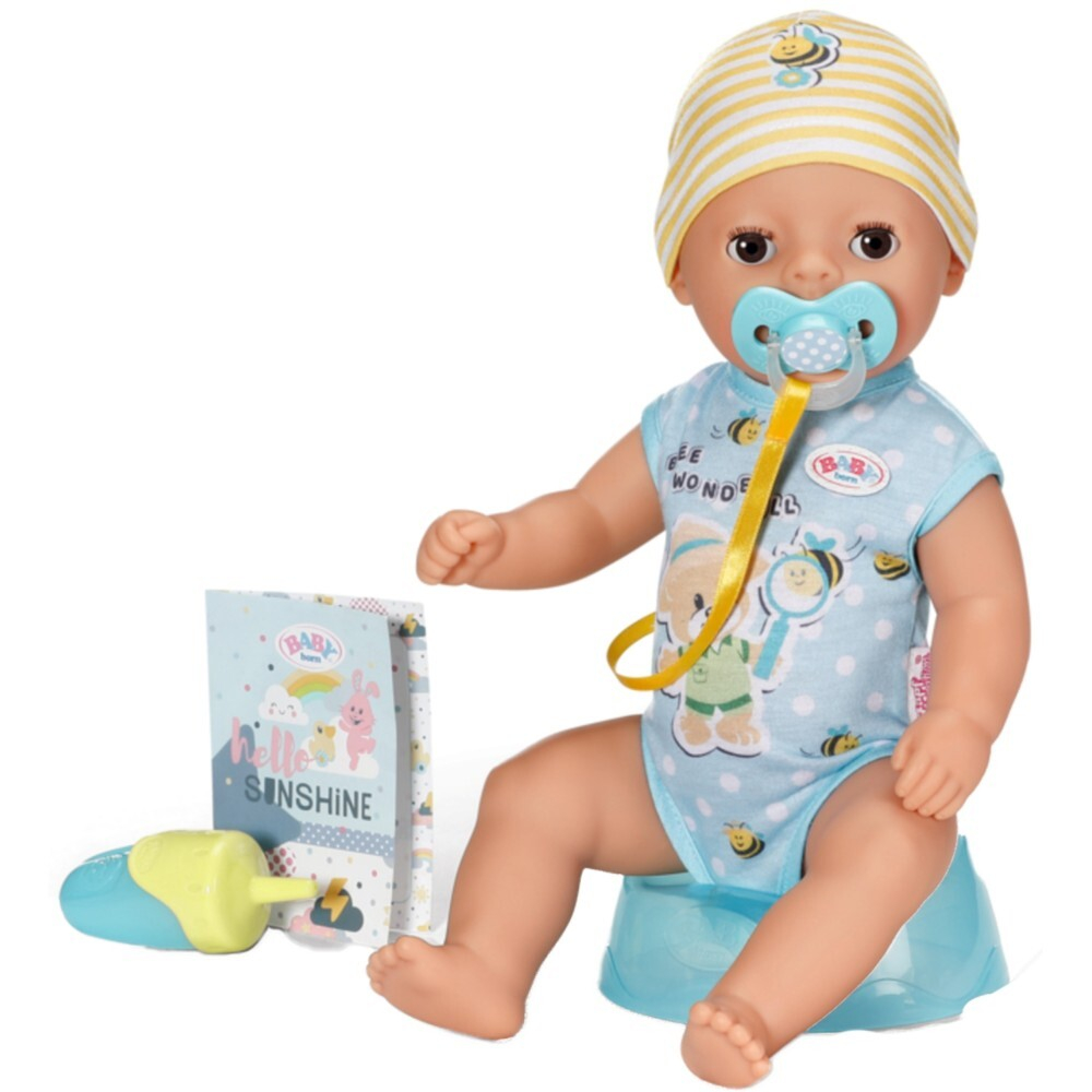 BABYborn / Интерактивная кукла Лукас 36 см + аксессуары/ артикул 834602 / GTIN 4001167834602