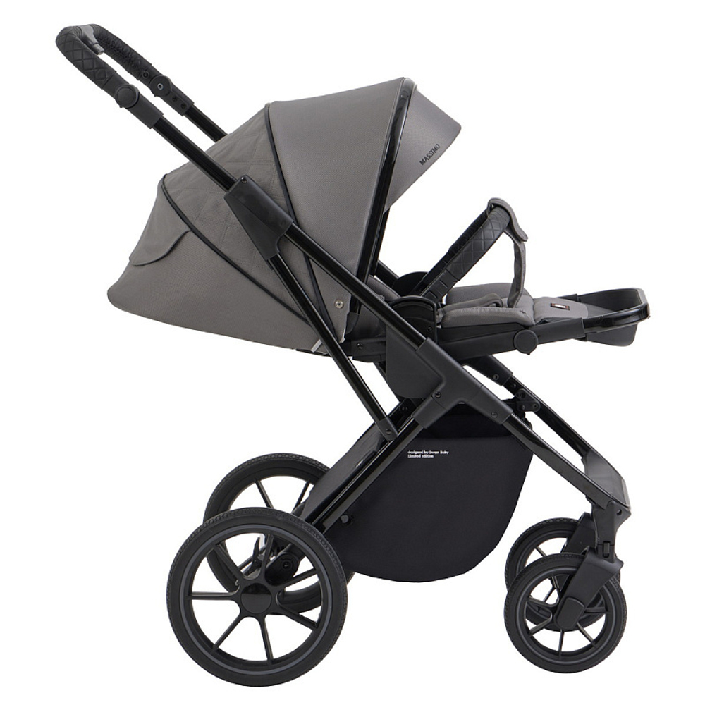 Детская коляска Sweet Baby Massimo SBL 3 в 1 Grey