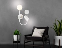 Ambrella Настенный светодиодный светильник со сменной лампой LineTech FL66388