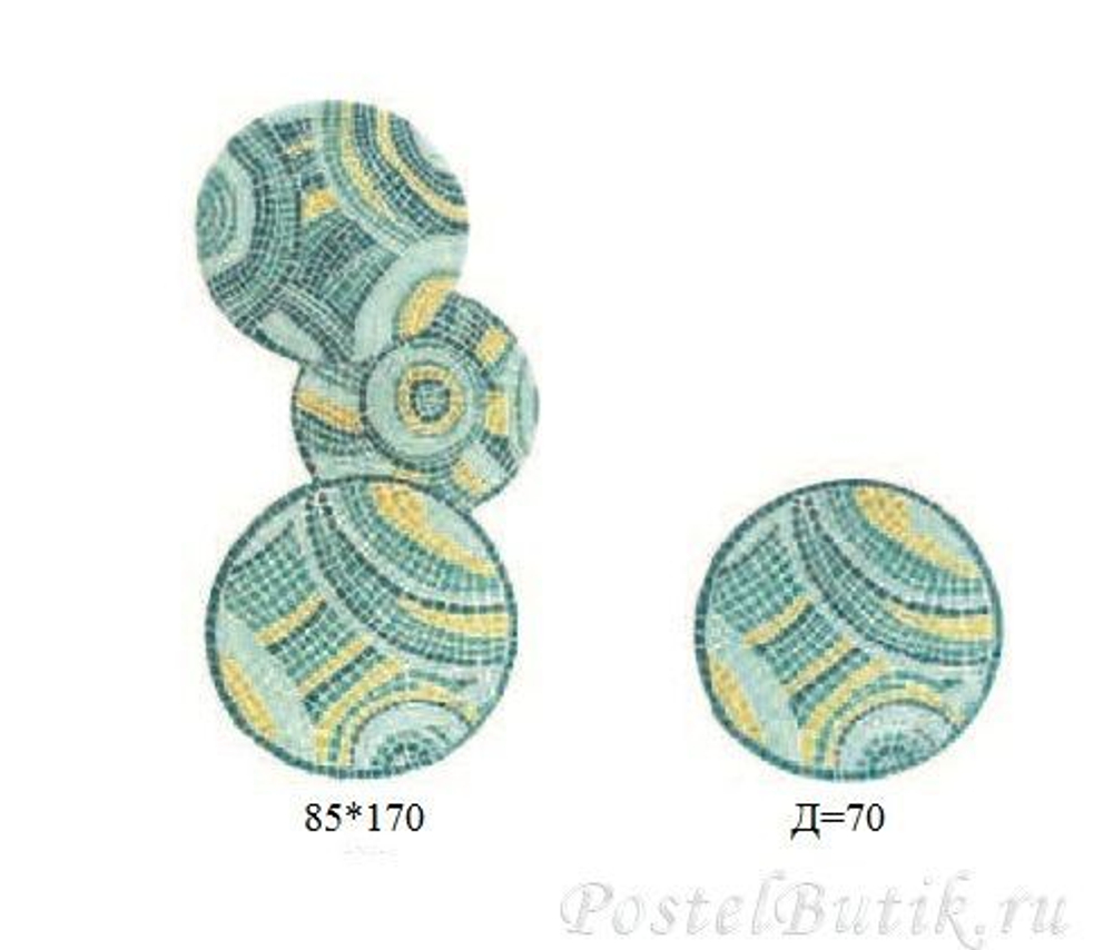 Коврик для ванной 85x170 Abyss & Habidecor Park Португалия