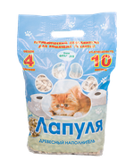 Древесный наполнитель "Лапуля" 4л. (8)