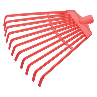 Грабли веерные пластиковые, 240 мм, 11 плоских зубьев, Sparta