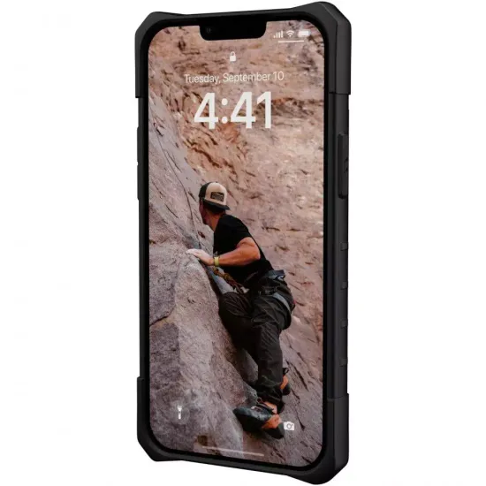 Чехол Uag Pathfinder SE Camo для iPhone 14 6.1", цвет черный камуфляж (Midnight Camo)