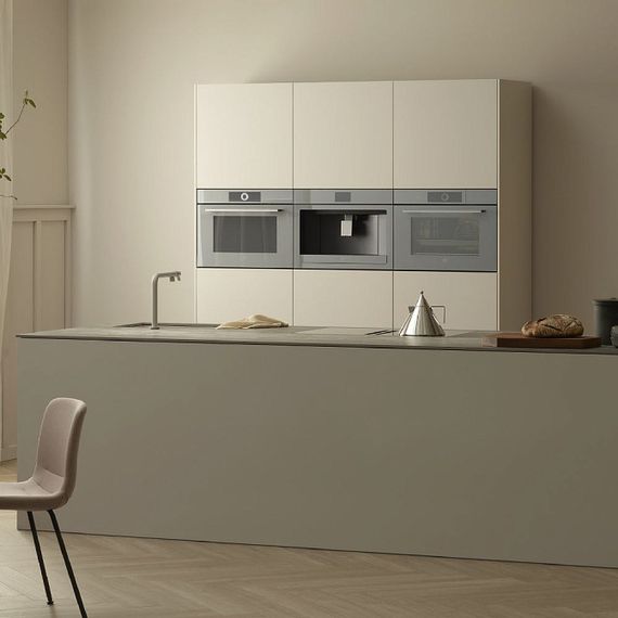 Паровой шкаф V-ZUG CombiSteamer V6000 AutoDoor 45 CS6T-23043 платина