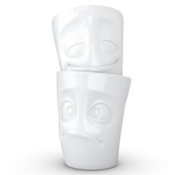 Набор кружек Cheery & Baffled, 350 мл, белый, 2 шт.