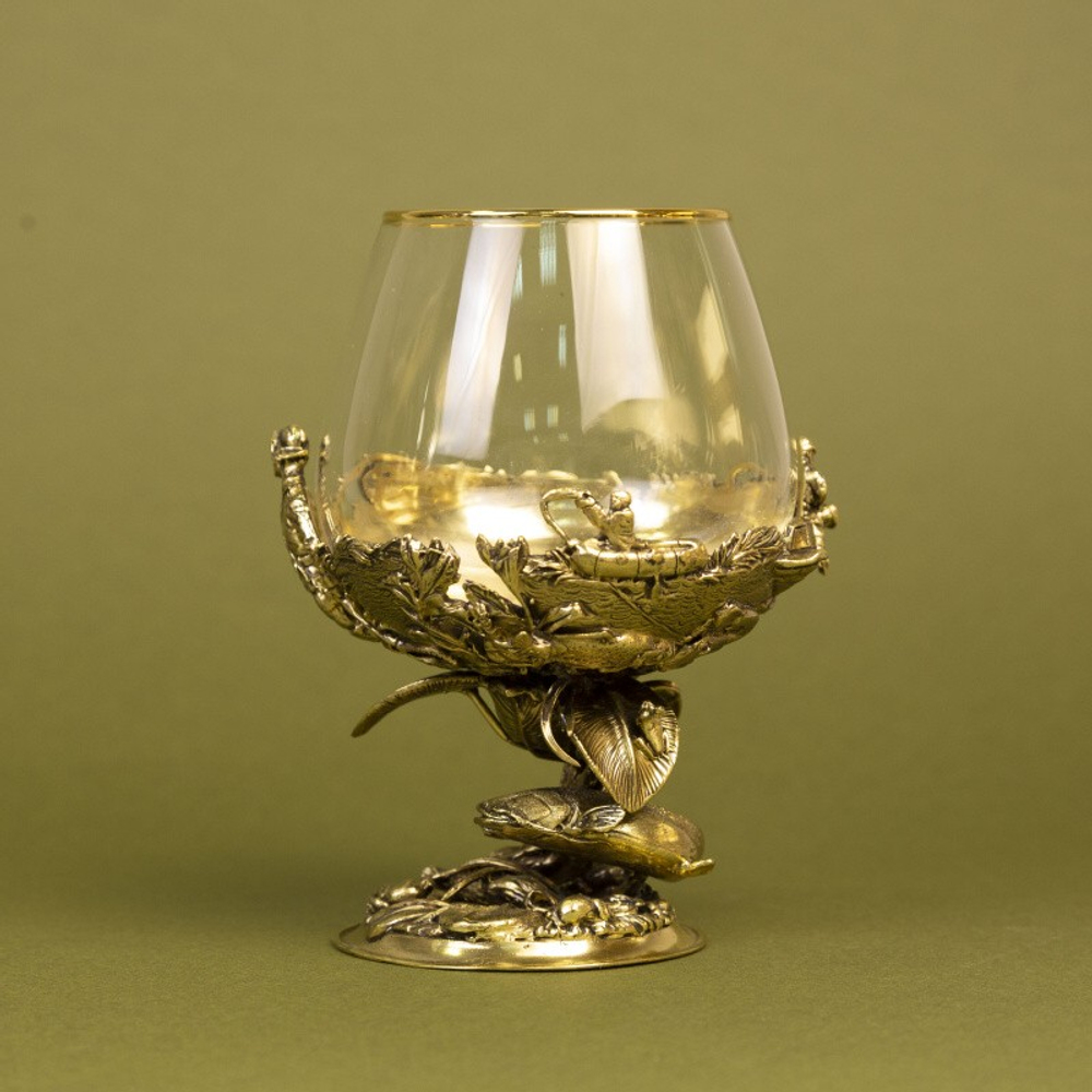 Бокалы для коньяка «Стерлядь-сом»