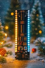 Набор для самостоятельной сборки и пайки (конструктор) &quot;20-сегментный музыкальный разноцветный LED с