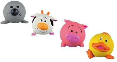 Набор игрушек "Животные-мячики" ф 6 см, 24 шт., Trixie