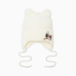 Шапка для девочек А.902, молочный, р-р 50-52 9259346