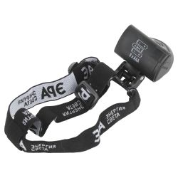 Фонарь налобный светодиодный ЭРА GB-601 на батарейках мощный яркий 3 режима черный