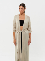 Кардиган MOREON с рукавом 3/4, светло-бежевый