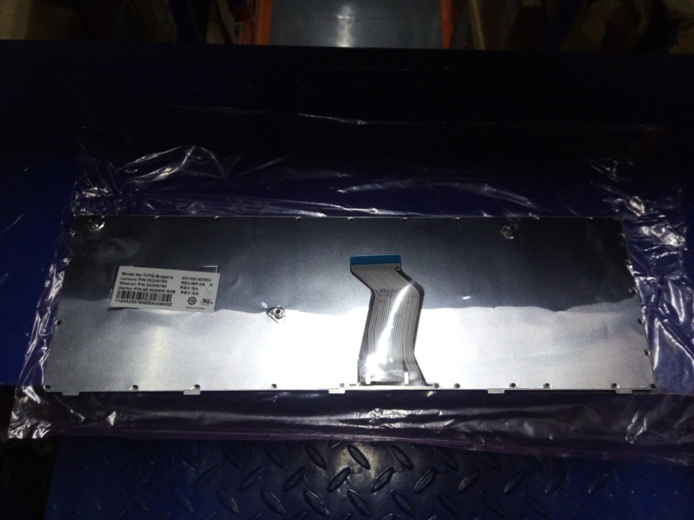 Клавиатура для Ноутбука Lenovo LenovoB580 / B590 раскладка - болгарская, черная (25209780)