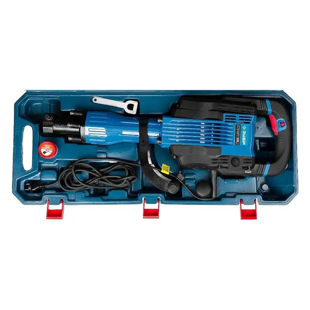 Молоток отбойный ЗУБР "Бетонолом" ЗМ-35-1600 ВК Профессионал