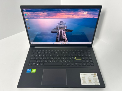 Ноутбук ASUS VivoBook 15 OLED (K513EP-L1356T) 15.6"/Intel Core i5-1135G7/RAM 8GB/SSD 512GB/Nvidia MX330 2GB/1920*1080/OLED/Windows11/Подсветка кл-ры: нет/черный. Состояние: C1