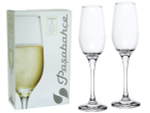Набор бокалов для шампанского "Amber" 2шт 210мл