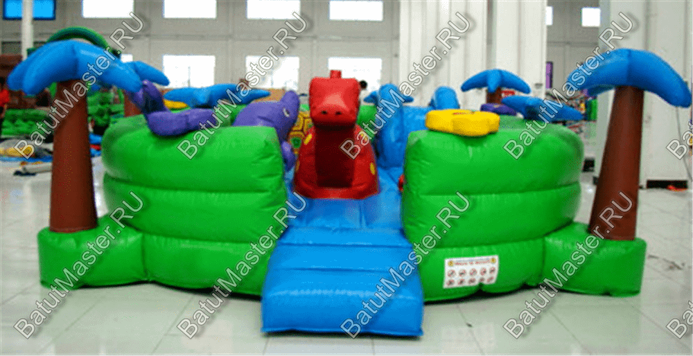 Коммерческий надувной батут "Водопой"