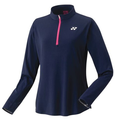 Женская теннисная футболка (dł. Рукава) Yonex Roland Garros Long Sleeve Shirt - navy blue