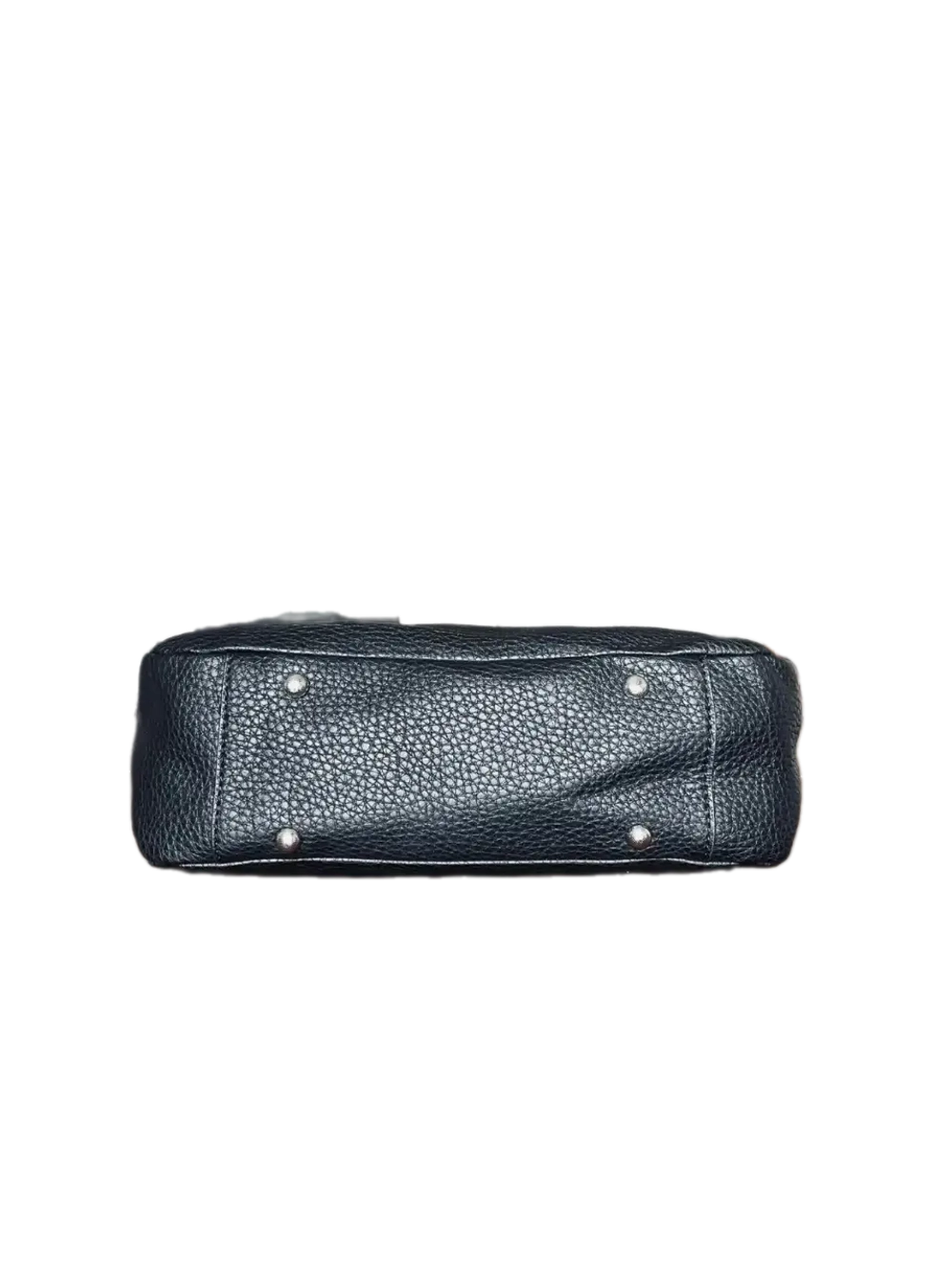 Сумка женская повседневная из экокожи черная QOZA