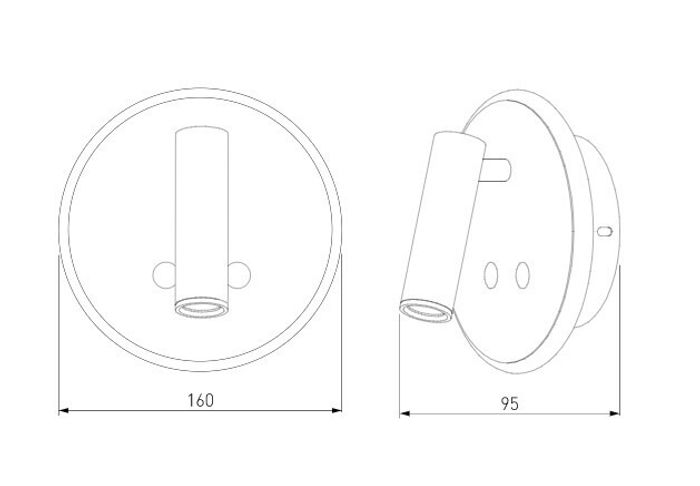 Спот Elektrostandard Tera LED серебро (MRL LED 1014)