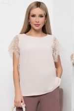 Блуза "Мадина" (экрю) Б5957 LT Collection (Акция)