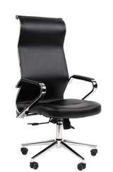 Офисное кресло Chairman 702 Россия экопремиум чёрный