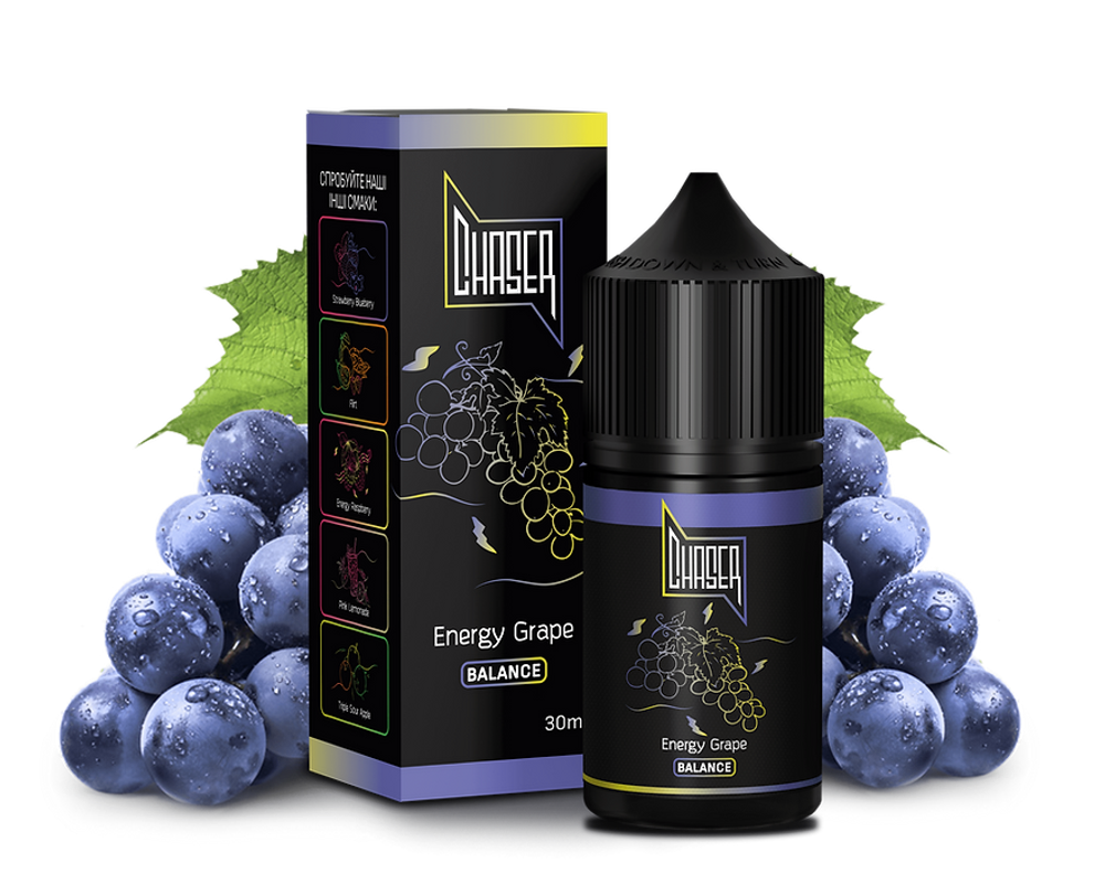 Chaser - Energy Grape (6% nic)