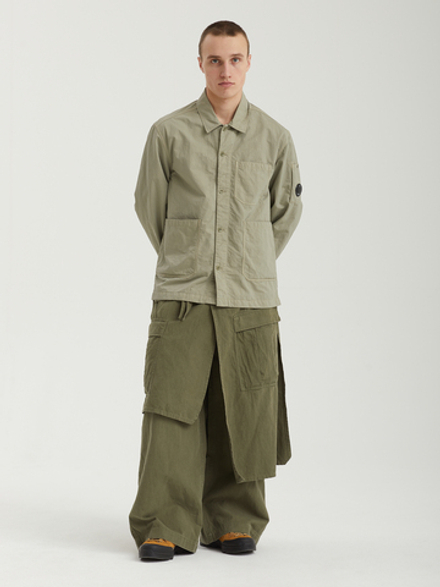 Мужская Рубашка In Diagonal Flatt Nylon