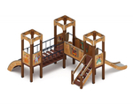 Детский игровой комплекс Королевство (Картонное)
