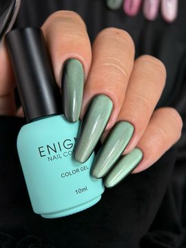 Гель-лак с эффектом кошачий глаз ENIGMANIC AURA silk cat 10 мл. #03