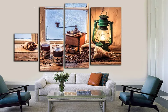 Модульная картина "Зимний уют"