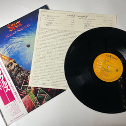 Винтажная виниловая пластинка LP Styx Man Of Miracles (Japan 1981) (Obi)