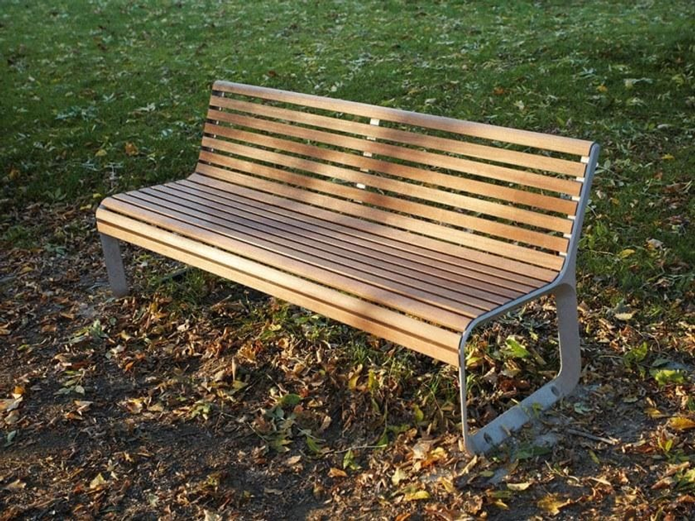Скамья Лотос со спинкой
