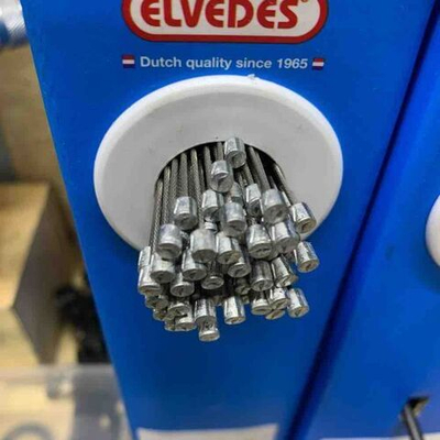 Трос переключения скоростей Elvedes, 19 жил, слик, 1.1х2250 мм, наконечник: 4х4 мм.