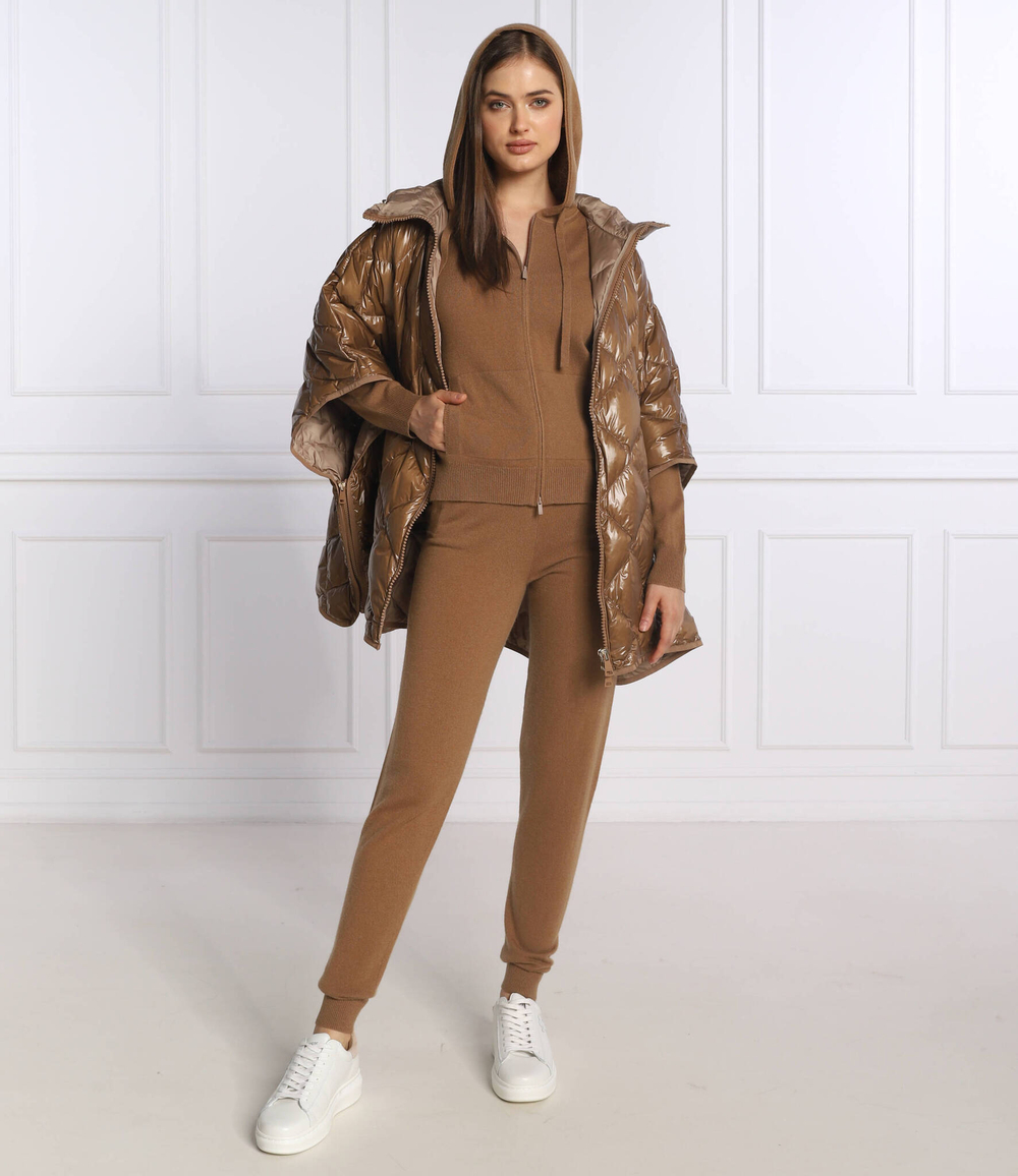 хлопчатобумажные Худи oceano Max Mara Leisure - коричневый(334601266)