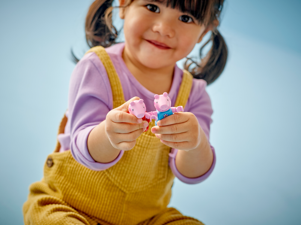 Конструктор Лего Дупло Свинка Пеппа домик на дереве 10431 | LEGO DUPLO Peppa Pig Garden and Tree House 20 деталей 2+