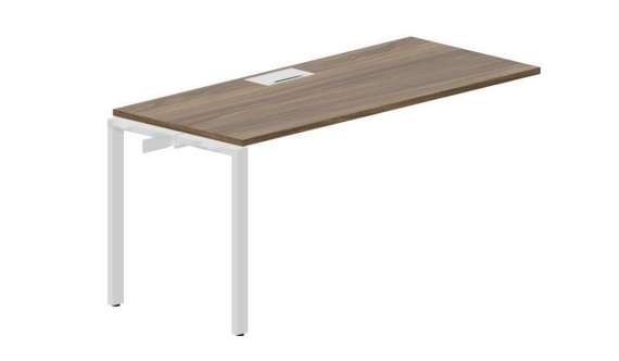 стол Strike 1580х680х750мм (металлический аутлет) - приставной элемент