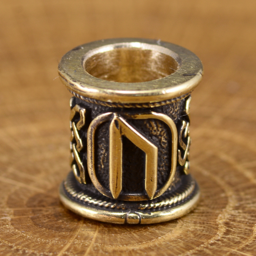 Бусины «РУНЫ» малые из латуни В АССОРТИМЕНТЕ