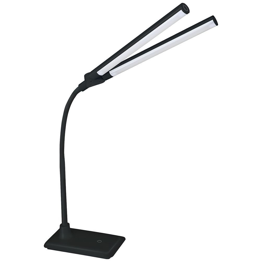 Светильник настольный сенсорное включение, 10 Вт, черный, Camelion, KD-794 C02, 12493