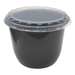 Крышки для контейнеров D=132мм М-132 (138) прозрачная (25/600шт)