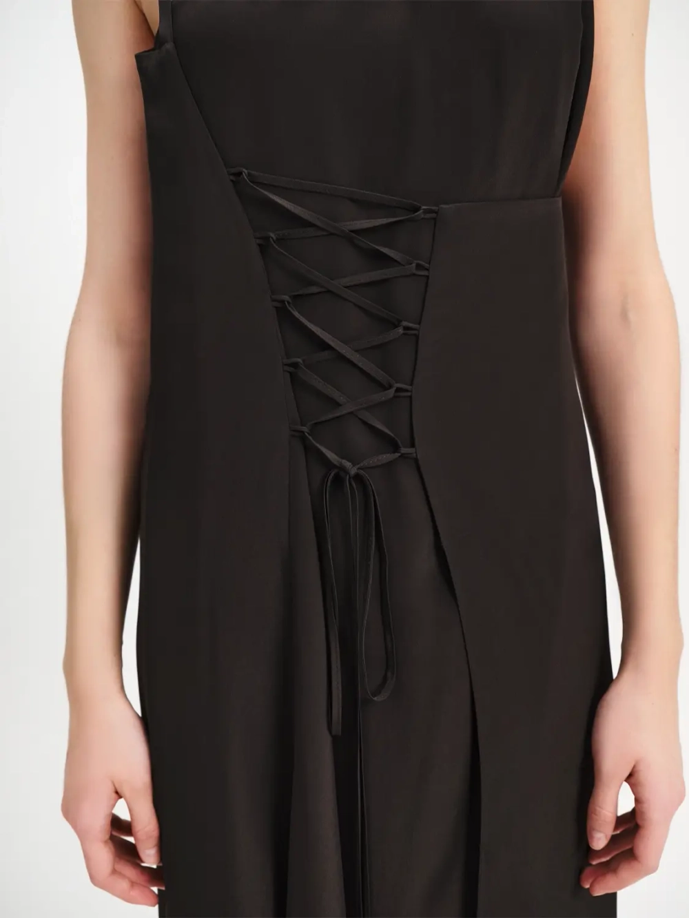 Платье вечернее хаки OLA OLA