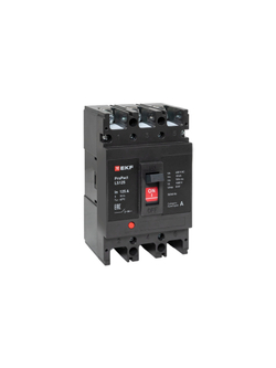 Выключатель автоматический 3п 160А 18кА LS125 ProPact EKF mccb-125-18-3-160-ls